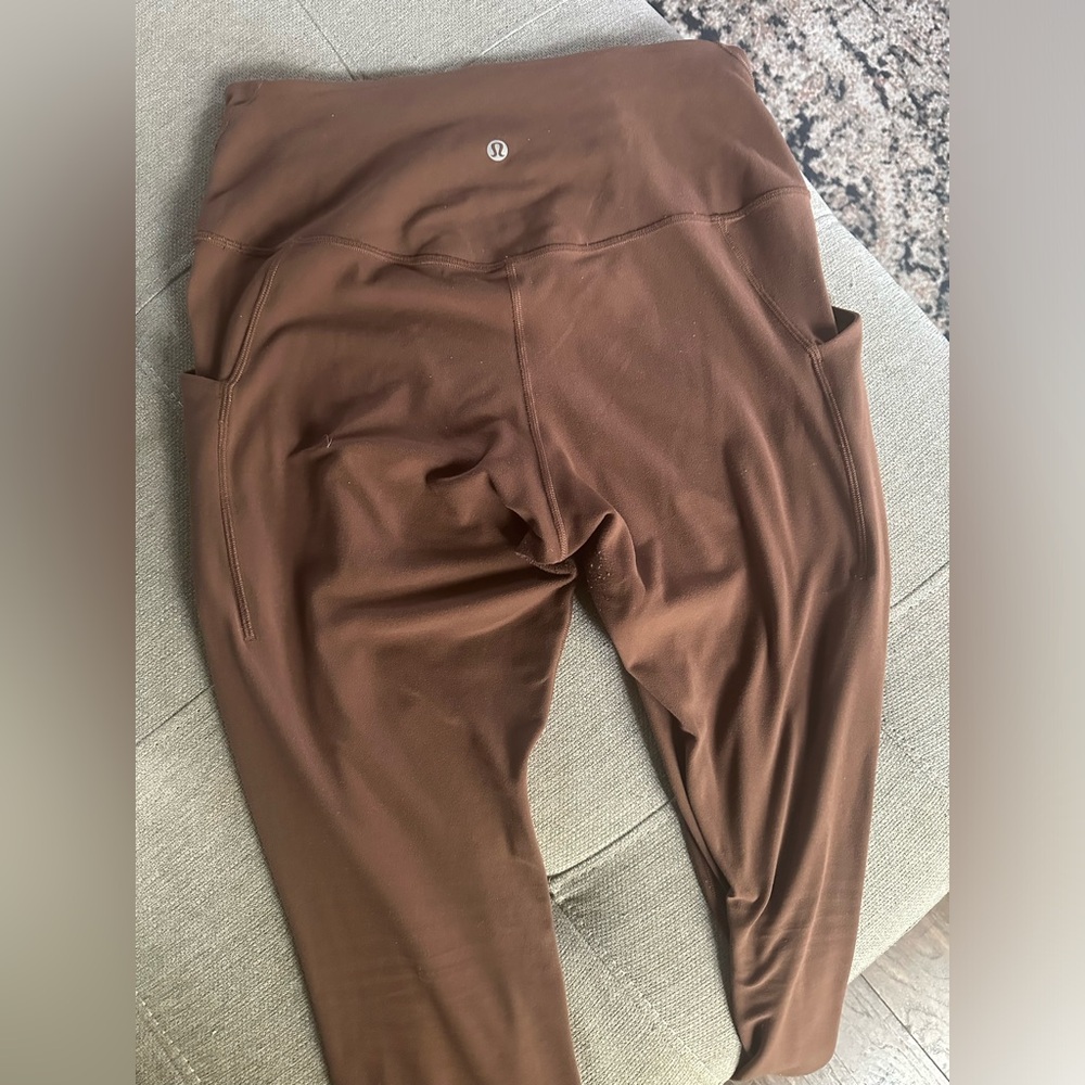 Brown Lululemon leggings